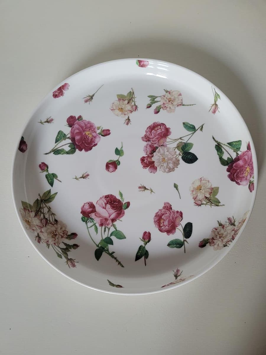 Plato Torta Rosas — foto 1 de 1